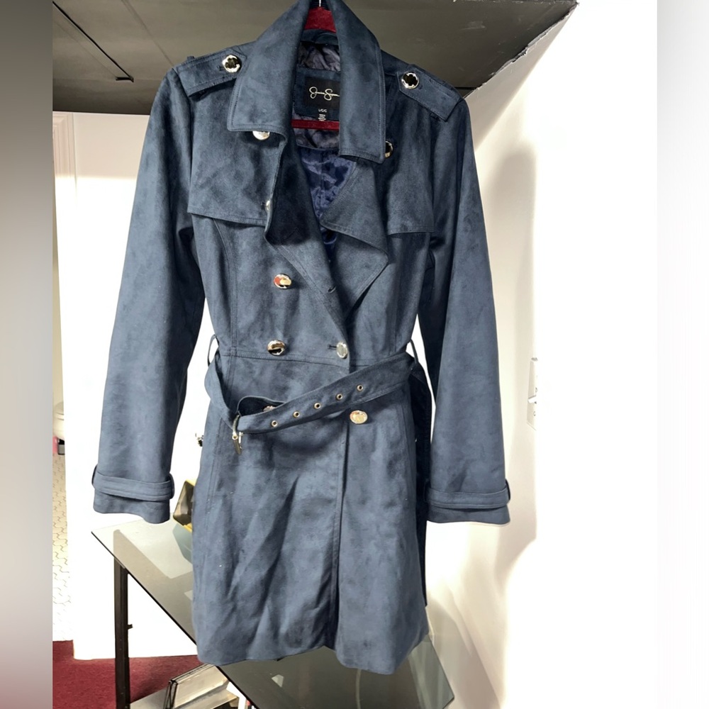 Jessica Simpson trench coat